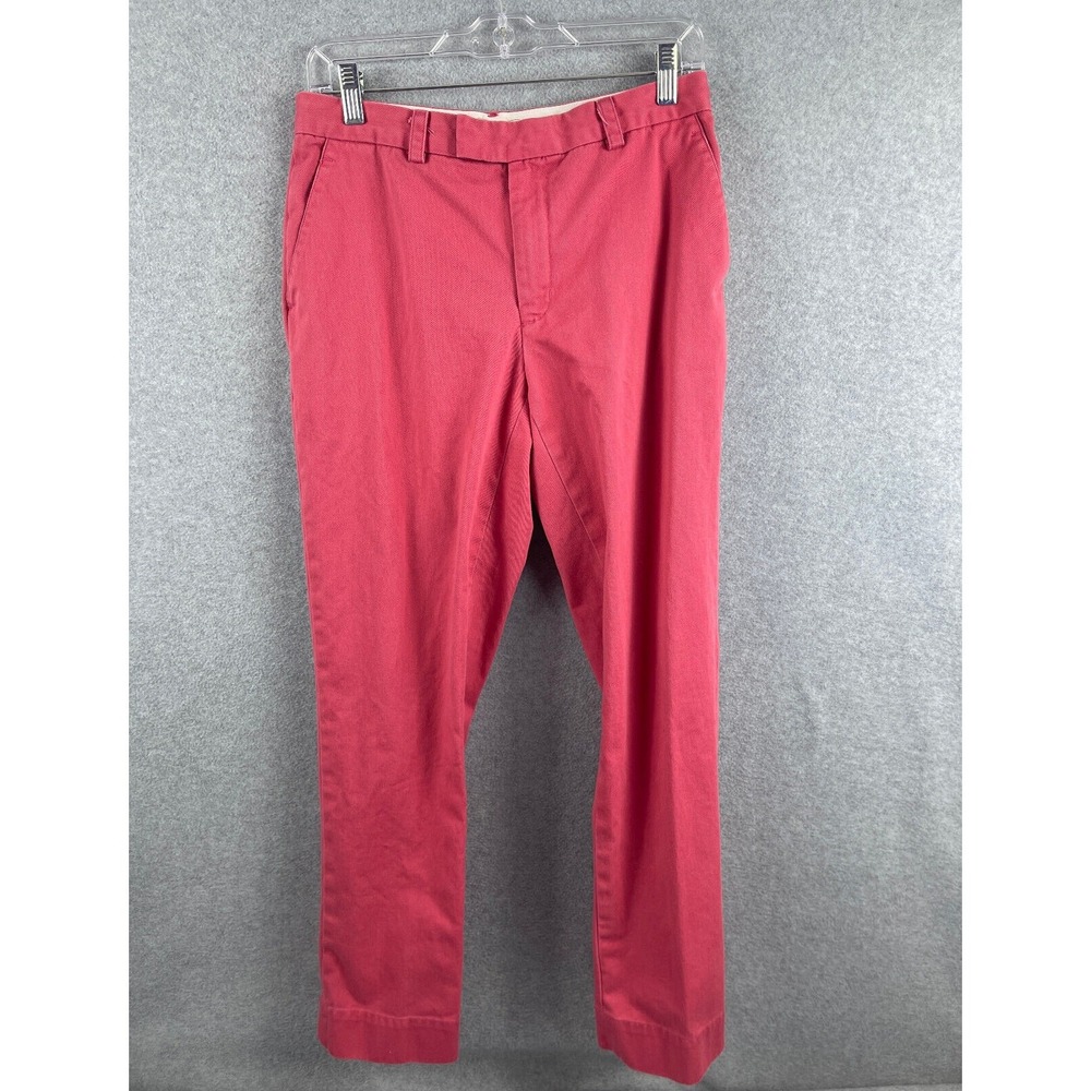 VTG Ralph Lauren Sport Polo Chino Pants Women's 6 Pink Preppy Golf Summer Beach